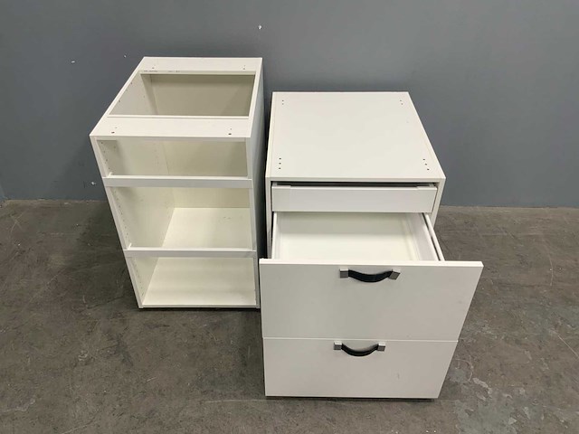Kvik - opbergkast 71x60x67 cm en 69x50x83 cm (2x) - afbeelding 4 van  4