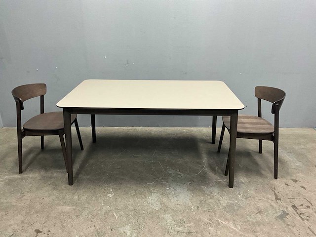 Kvik eetkamertafel 150x90x75 cm - afbeelding 1 van  6