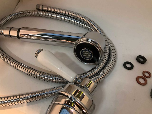 Kvr hermitage 9054 eengreeps keukenmengkraan chroom - afbeelding 3 van  6