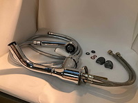 Kvr hermitage 9054 eengreeps keukenmengkraan chroom - afbeelding 2 van  6