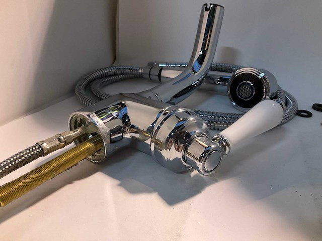 Kvr hermitage 9054 eengreeps keukenmengkraan chroom - afbeelding 5 van  6