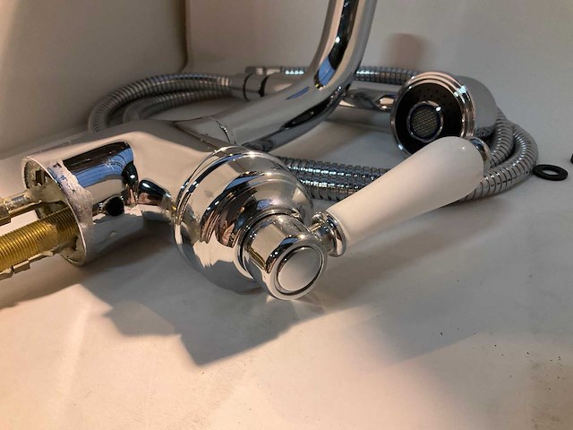 Kvr hermitage 9054 eengreeps keukenmengkraan chroom - afbeelding 6 van  6