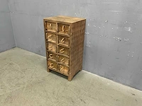 Kwanyin cabinet vintage wood kast