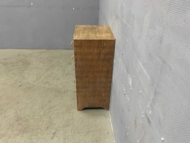Kwanyin cabinet vintage wood kast - afbeelding 4 van  8