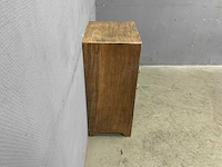 Kwanyin cabinet vintage wood kast - afbeelding 5 van  8