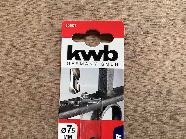 Kwb 206575 metaalboor 7,5 mm (63x) - afbeelding 3 van  4