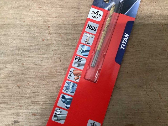 Kwb 238640 metaalboor 4,0 mm titan (59x) - afbeelding 2 van  5