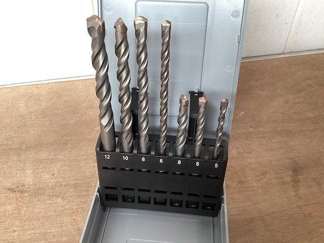 Kwb 240700 set betonboren in cassette (37x) - afbeelding 2 van  3