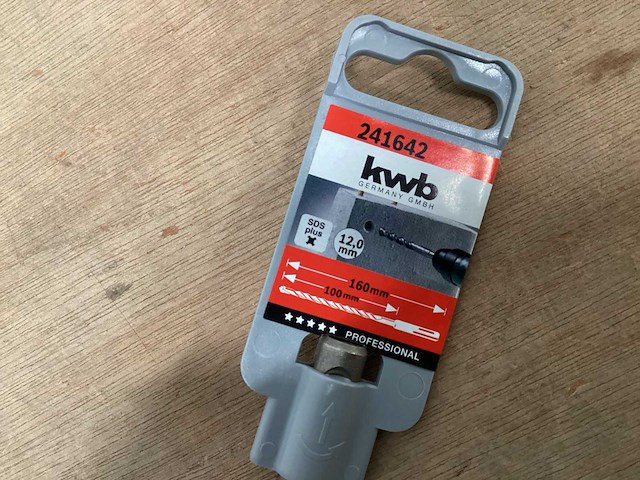Kwb 241642 betonboor 12x160mm, sdsplus, (72x) - afbeelding 3 van  4