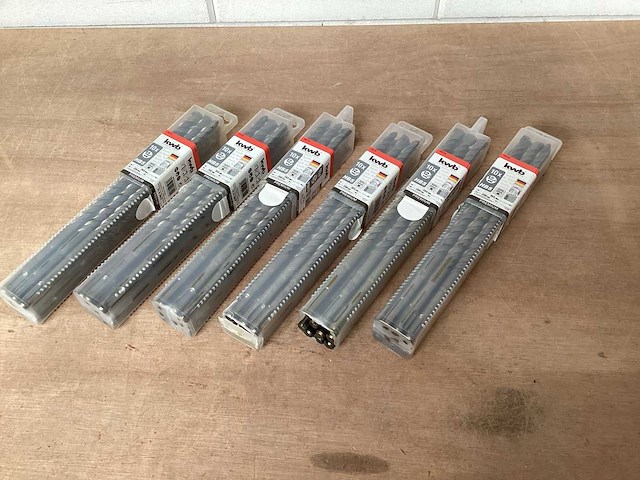 Kwb 242712 betonboor 12x265mm, sdsplus, koker 10 stuks (6x) - afbeelding 1 van  3