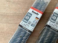 Kwb 242712 betonboor 12x265mm, sdsplus, koker 10 stuks (6x) - afbeelding 1 van  2