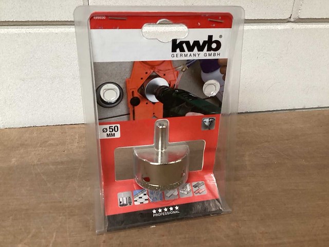Kwb 499850 diamantboor 50 mm (11x) - afbeelding 1 van  4