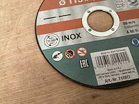 Kwb 711911 slijpschijf 115mm voor rvs (270x) - afbeelding 2 van  4