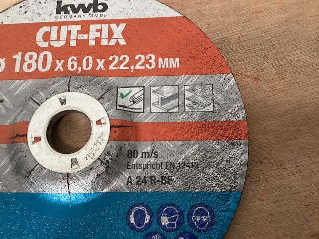 Kwb 793765 slijpschijf 180mm (41x) - afbeelding 2 van  3