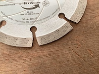 Kwb 796170 slijpschijf 115mm voor steen en beton (118x) - afbeelding 2 van  4