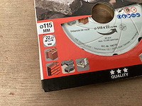 Kwb 796170 slijpschijf 115mm voor steen en beton (118x) - afbeelding 3 van  4