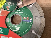 Kwb 798140 slijpschijf 115mm voor steen en beton (79x) - afbeelding 1 van  3