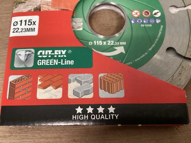 Kwb 798140 slijpschijf 115mm voor steen en beton (79x) - afbeelding 3 van  3