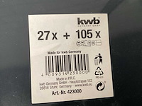 Kwb assortimentsbox boren, bits en pluggen (8x) - afbeelding 4 van  4