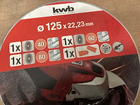 Kwb assortimentsbox slijpmoppen 125 mm (13x) - afbeelding 3 van  4