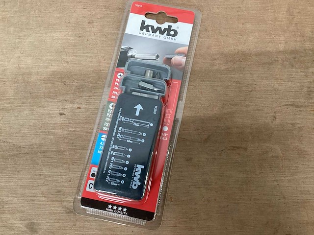 Kwb bitset in cassette (23x) - afbeelding 1 van  3