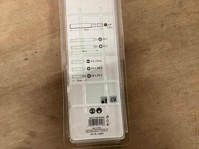 Kwb bitset in cassette (23x) - afbeelding 3 van  3