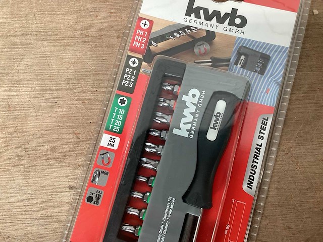 Kwb bitset in cassette (44x) - afbeelding 1 van  1