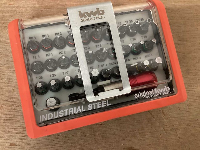 Kwb bitset torx in cassette, industrial steel (18x) - afbeelding 2 van  4