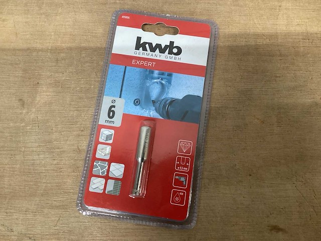 Kwb diamantboor 6 mm (25x) - afbeelding 1 van  4