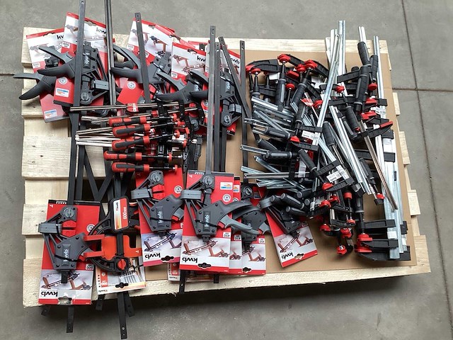 Kwb diverse lijmtangen palletdeal (76x) - afbeelding 1 van  5