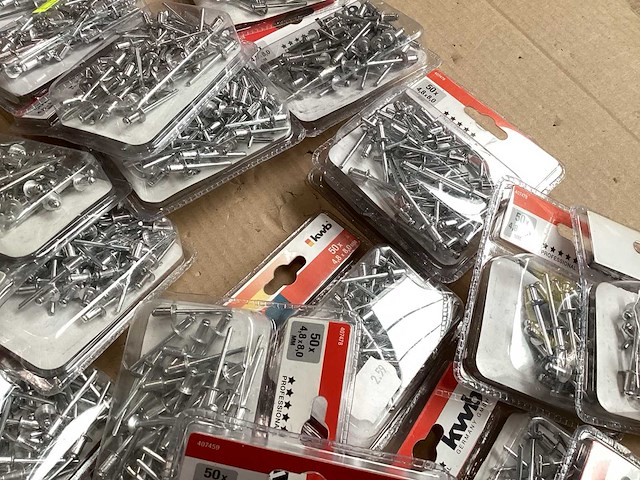 Kwb diverse popnagels (66x) - afbeelding 2 van  3