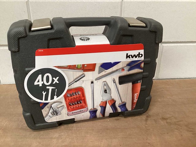 Kwb gereedschapset in koffer, 40 delig (3x) - afbeelding 1 van  4