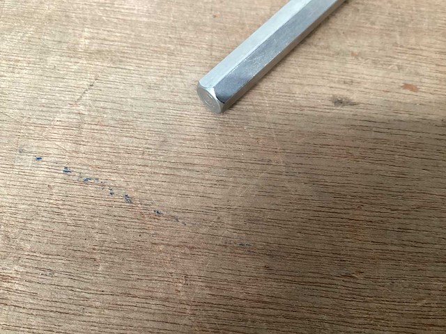 Kwb inbussleutel 8mm t-greep 175mm (31x) - afbeelding 3 van  3