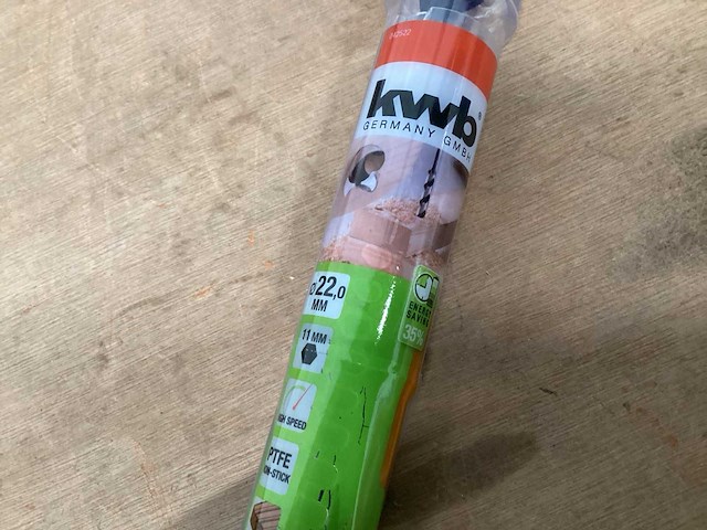 Kwb japanse houtboor 22 mm, (4x) - afbeelding 2 van  4