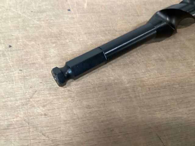 Kwb japanse houtboor 28 mm, lengte 46 cm (2x) - afbeelding 4 van  5