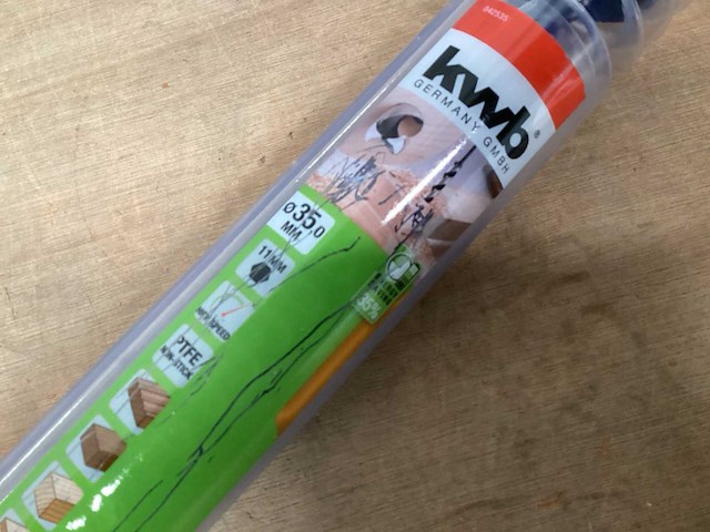 Kwb japanse houtboor 35 mm, lengte 46 cm - afbeelding 1 van  3