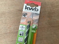 Kwb japanse houtboor 8 mm, lengte 23 cm (18x) - afbeelding 1 van  3