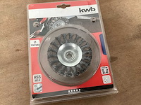 Kwb komstaalborstel 100mm, m14 draad (19x) - afbeelding 1 van  4
