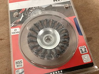 Kwb komstaalborstel 100mm, m14 draad (19x) - afbeelding 3 van  4