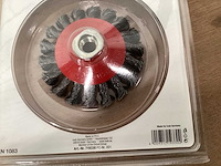 Kwb komstaalborstel 100mm, m14 draad (19x) - afbeelding 4 van  4