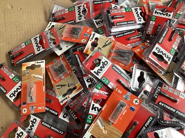 Kwb mix kavel diverse bits en bitsets (165x) - afbeelding 5 van  5