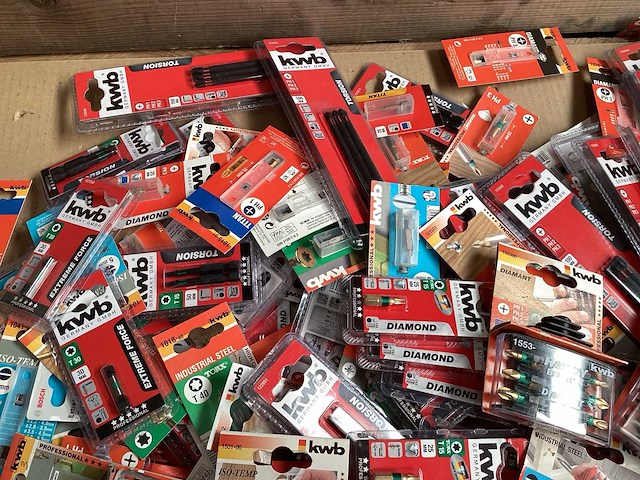 Kwb mix kavel diverse bits en bitsets (282x) - afbeelding 2 van  7