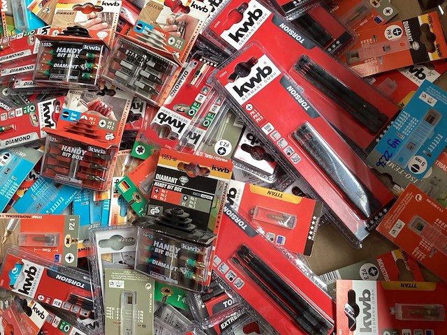 Kwb mix kavel diverse bits en bitsets (282x) - afbeelding 4 van  7
