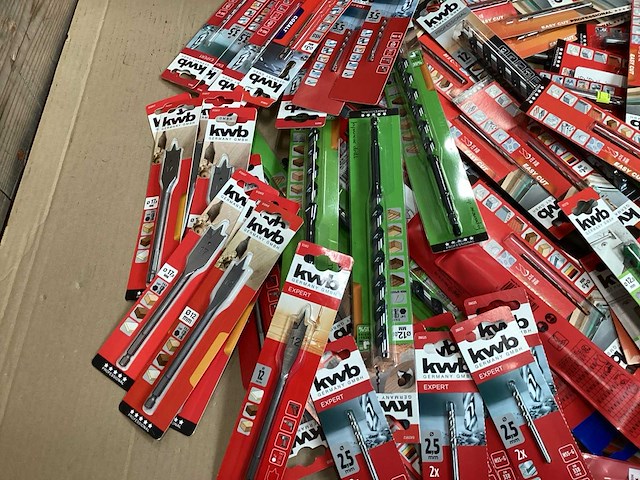 Kwb mix kavel diverse boren (108x) - afbeelding 2 van  5