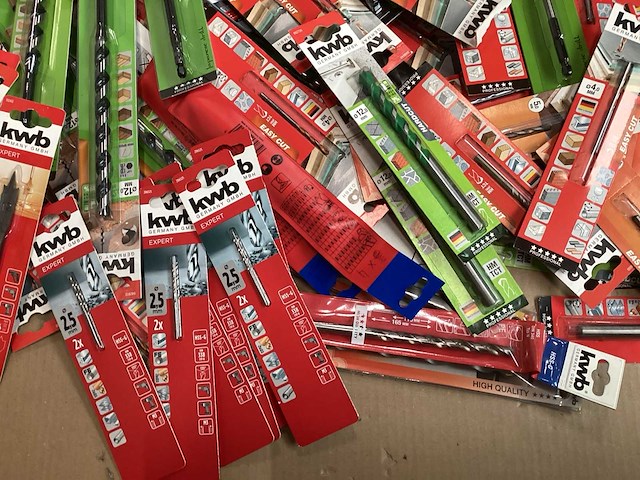 Kwb mix kavel diverse boren (108x) - afbeelding 5 van  5