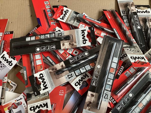 Kwb mix kavel diverse boren (124x) - afbeelding 3 van  4