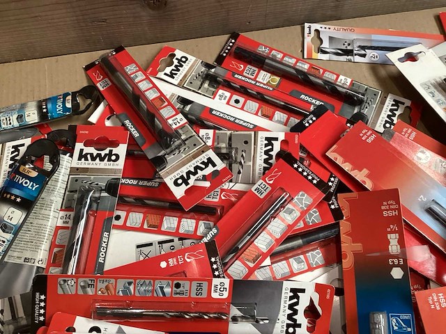 Kwb mix kavel diverse boren (129x) - afbeelding 3 van  5