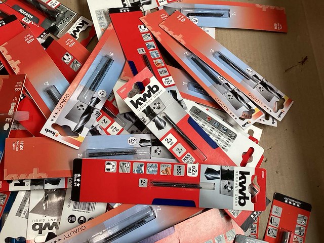 Kwb mix kavel diverse boren (129x) - afbeelding 4 van  5