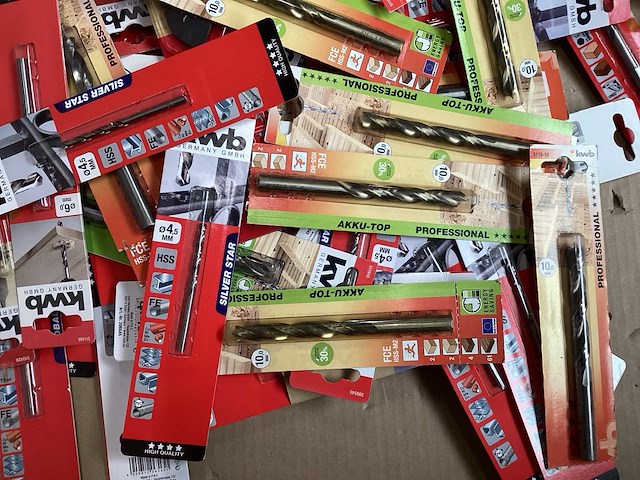 Kwb mix kavel diverse boren (182x) - afbeelding 5 van  5