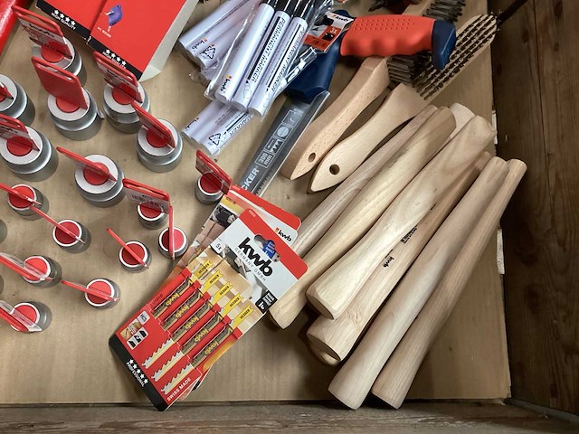 Kwb mix kavel diverse gereedschappen en accessoires (125x) - afbeelding 4 van  4